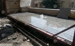 سنگ کف بالکن 