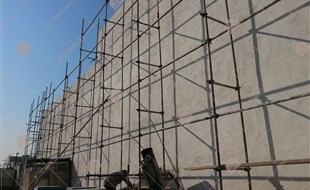 سیمان کاری دیواره غربی