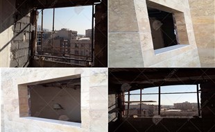 تکمیل فریم پنجره ها