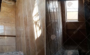 سنگ دیواره راه پله و پاگرد ها 
