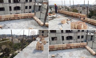 دیوار چینی پشت بام